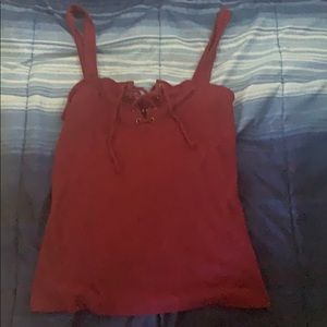 Cute maroon tank top